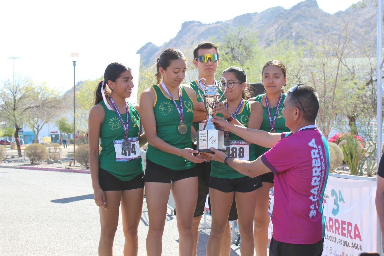 Realiza Gobierno de Sonora con éxito tercera Carrera por la Cultura del Agua